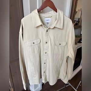 Goodfellow & Co Men's Beige Shirt Jacket
